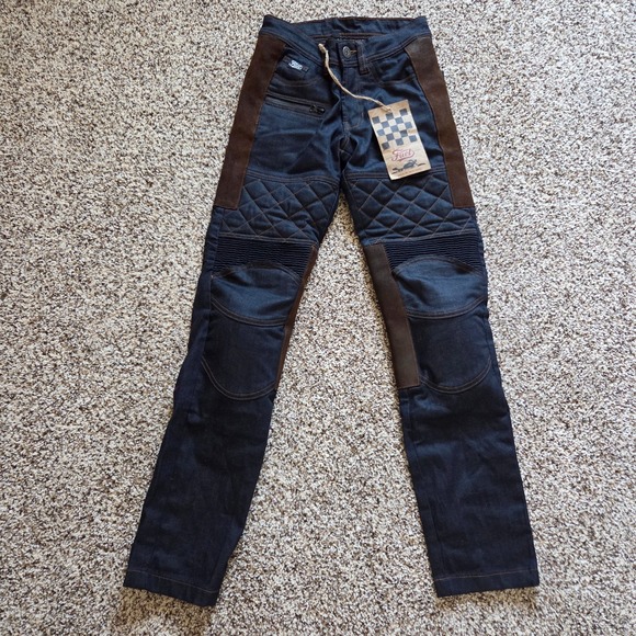 Fuel Sergeant Pants - Fuel Sergeant Women's Motorcycle Jeans Pants Size 24 Black New NWT